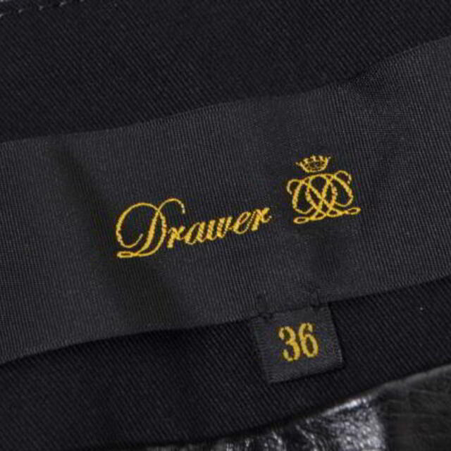 Drawer(ドゥロワー)のDrawer ラムレザー ジップ スカート レディースのスカート(その他)の商品写真