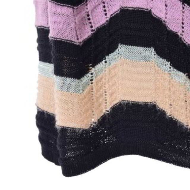 MISSONI(ミッソーニ)のMISSONI ボーダー ニット スカート レディースのスカート(その他)の商品写真