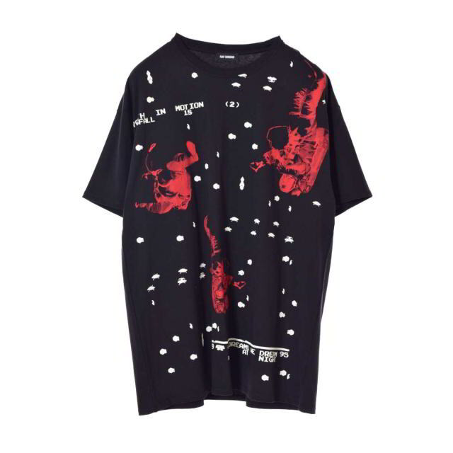 RAF SIMONS Astronaut プリントTシャツ 特売 aleksandra-urman.ch