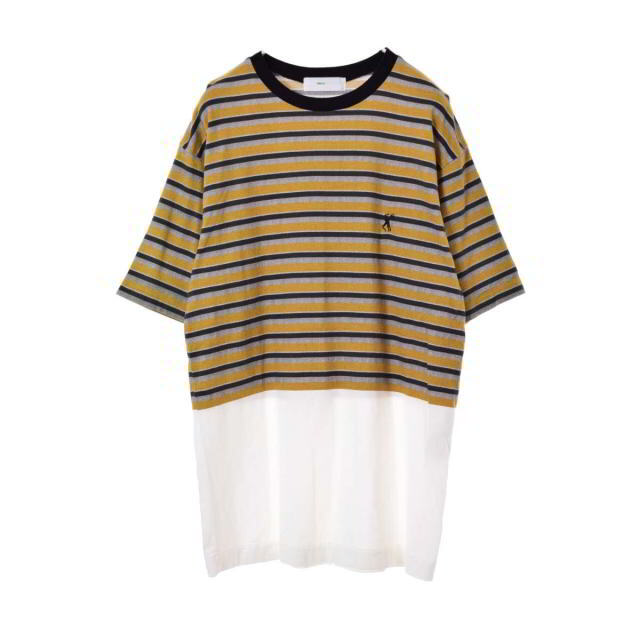 TOGA(トーガ)のTOGA ボーダー プリント Tシャツ メンズのトップス(Tシャツ/カットソー(半袖/袖なし))の商品写真