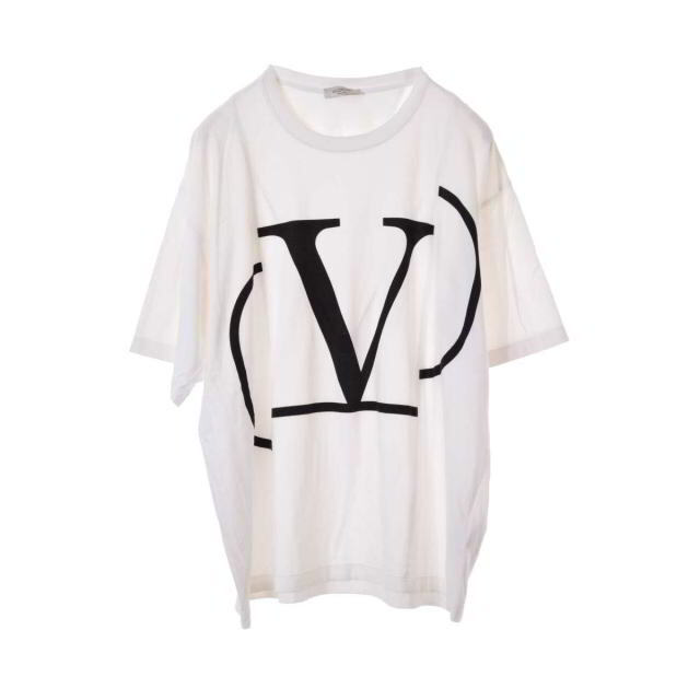 VALENTINO Vロゴ ロゴ デコンストラクト Tシャツ