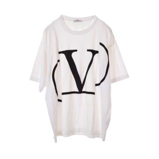 ヴァレンティノ(VALENTINO)のVALENTINO Vロゴ ロゴ デコンストラクト Tシャツ(Tシャツ/カットソー(半袖/袖なし))