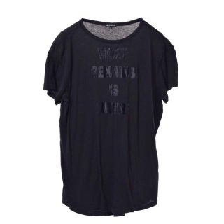 アンドゥムルメステール(Ann Demeulemeester)のANN DEMEULEMEESTER フロッキー Tシャツ(Tシャツ/カットソー(半袖/袖なし))