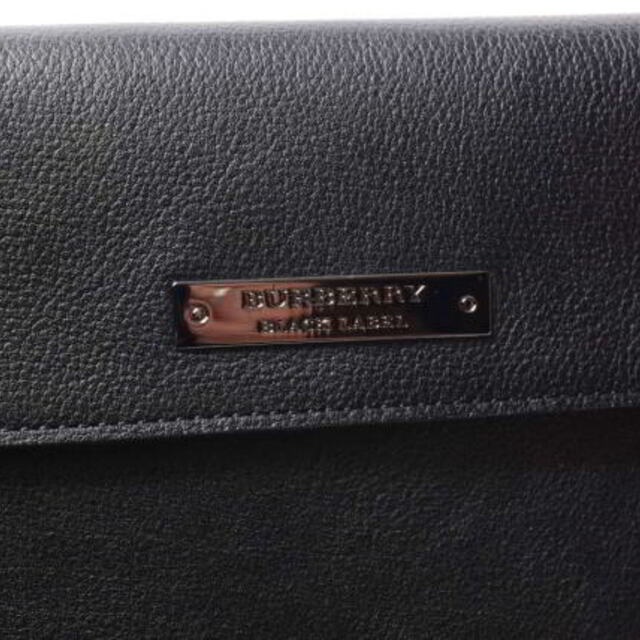 BURBERRY BLACK LABEL(バーバリーブラックレーベル)のBURBERRY BLACK LABEL レザー ドキュメントケース メンズのバッグ(その他)の商品写真