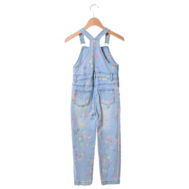 STELLA McCARTNEY KIDS ペイント デニム オーバーオール STELLA McCARTNEY KIDS ペイント デニム オーバーオール