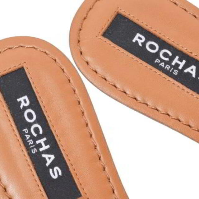 Rochas カナグ レザー フラット サンダル 8