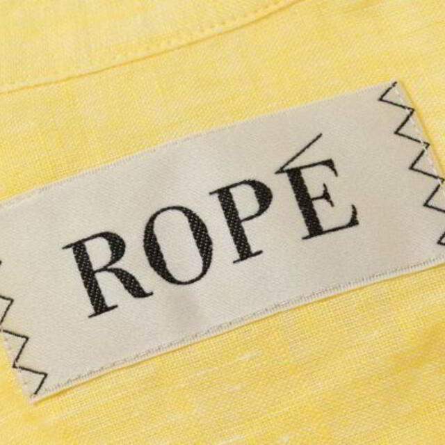 ROPE オープンカラー リネンシャツ 6