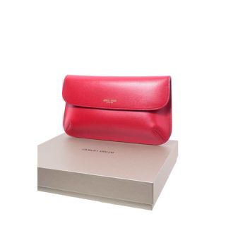 ジョルジオアルマーニ(Giorgio Armani)のGiorgio Armani FLAT CASE レザー クラッチバッグ(クラッチバッグ)