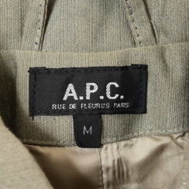 A.P.C - A.P.C. ラメ入 コットン ステンカラー コートの通販 by CYCLE