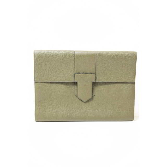 DELVAUX Presse A4 Taurillon Soft クラッチバッグ