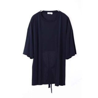 ジルサンダー(Jil Sander)のJIL SANDER バックリボン クルーネック Tシャツ(カットソー(半袖/袖なし))