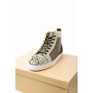 クリスチャンルブタン(Christian Louboutin)のChristian Louboutin  グリッター スタッズ スニーカー(スニーカー)