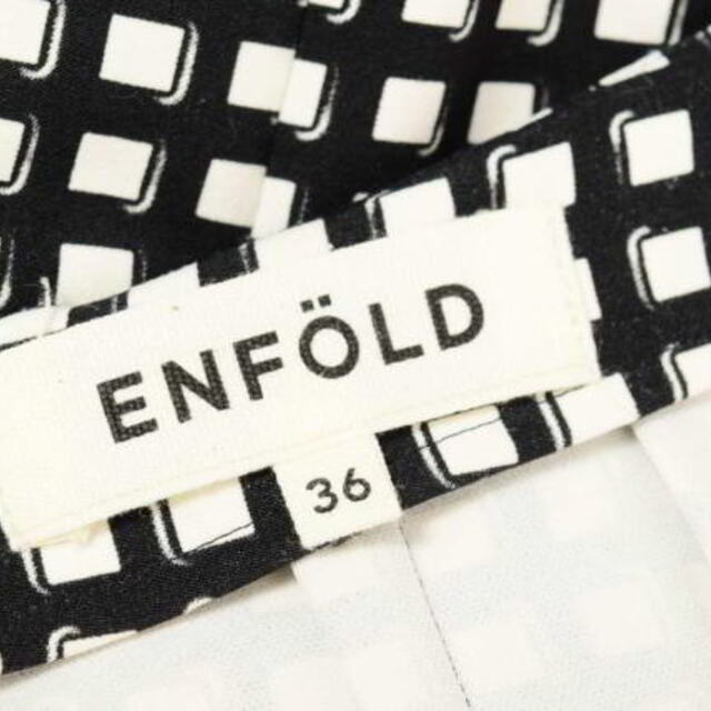 ENFOLD(エンフォルド)のENFOLD チェック柄 ストレッチスカート レディースのスカート(その他)の商品写真