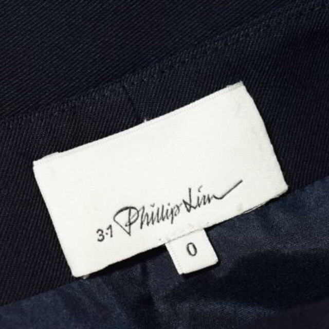 3.1 Phillip Lim(スリーワンフィリップリム)の3.1 Phillip Lim デザイン切替 ウールスカート レディースのスカート(その他)の商品写真