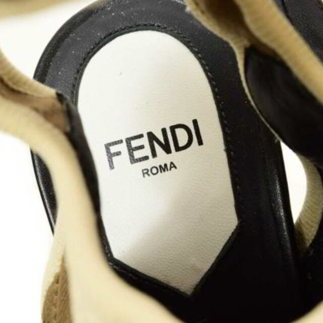 FENDI(フェンディ)のFENDI 刺繍 ソックスサンダル レディースの靴/シューズ(サンダル)の商品写真