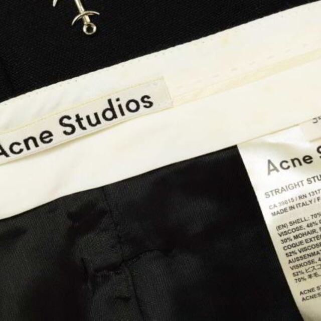 ACNE(アクネ)のACNE STARIGHT STUDS イカリスタッズ モヘア混 スラックス レディースのパンツ(その他)の商品写真