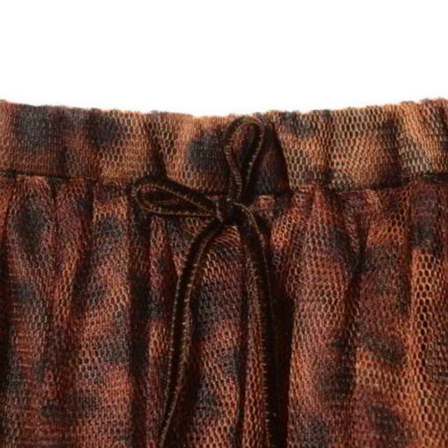 Bilitis dix-sept ans(ビリティスディセッタン)のBilitis dix-sept ans レオパード柄 チュールスカート レディースのスカート(その他)の商品写真