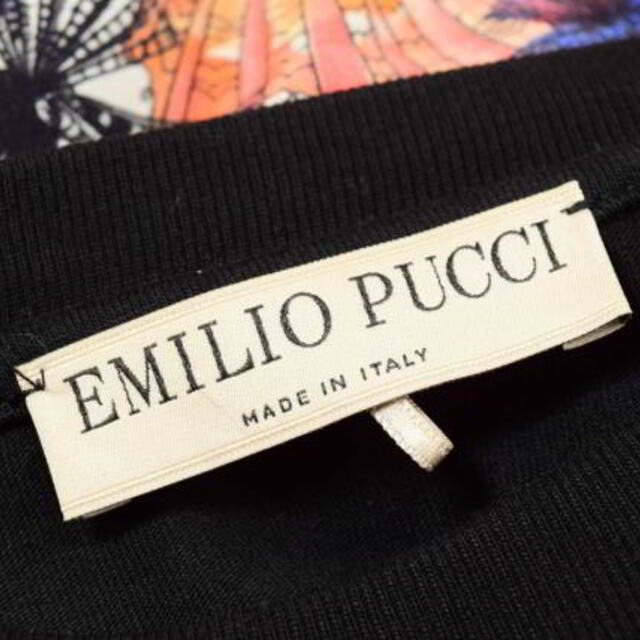 【最終値下げ】Emilio Pucci エミリオプッチ シルクTシャツ
