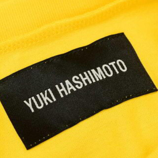 コットン100%衿部分YUKI HASHIMOTO DHL プリント Tシャツ