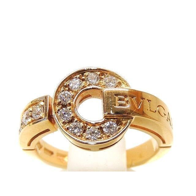 有名ブランド BVLGARI - ブルガリ リング □ 9.5号 AN855854 K18 PG