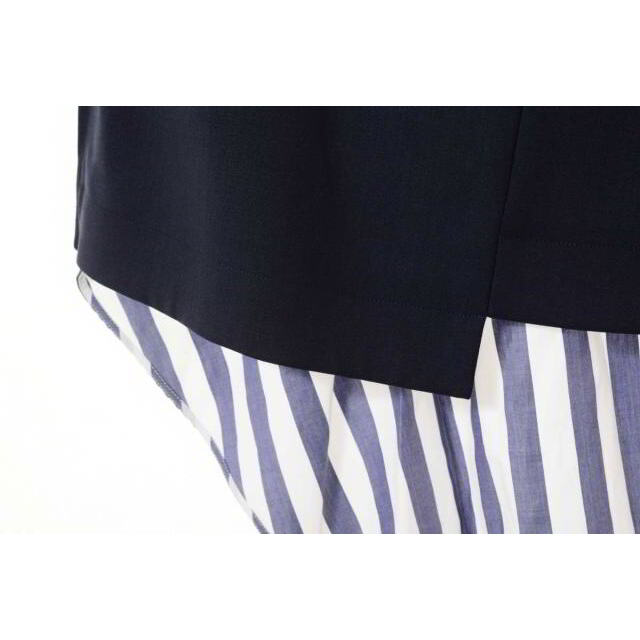 MONSE パネル切替 ストライプスカート レディースのスカート(その他)の商品写真