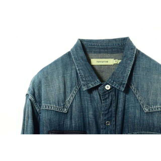 nonnative(ノンネイティブ)のnonnative デニム ウエスタンシャツ メンズのトップス(シャツ)の商品写真