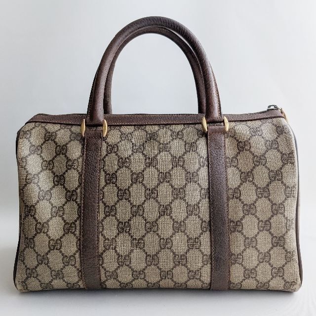 GUCCI オールドグッチGG柄ミニボストンバッグ - institutoates.com.br