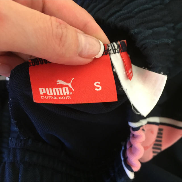 PUMA レディース ジャージ 紺/ピンク Sサイズ