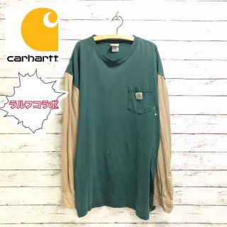 カーハート(carhartt)のカーハート　◆異素材　ロンT シャツ　ラグランT(Tシャツ/カットソー(七分/長袖))