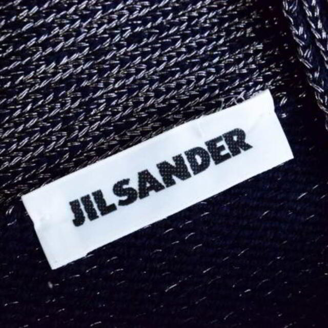 Jil Sander(ジルサンダー)のJIL SANDER 銀糸 ラメ ニット カーディガン レディースのトップス(カーディガン)の商品写真