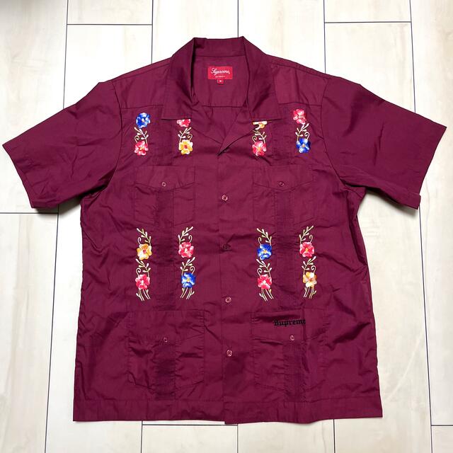 shirtsSupreme Flowers Guayabera shirts シュプリーム