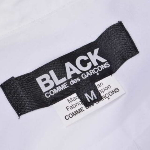 BLACK COMME des GARCONS(ブラックコムデギャルソン)のBLACK COMME des GARCONS アシンメトリー コットン シャツ メンズのトップス(シャツ)の商品写真