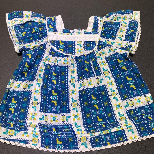 Petit jam(プチジャム)のプチジャム鳥さん柄チュニック キッズ/ベビー/マタニティのキッズ服女の子用(90cm~)(その他)の商品写真