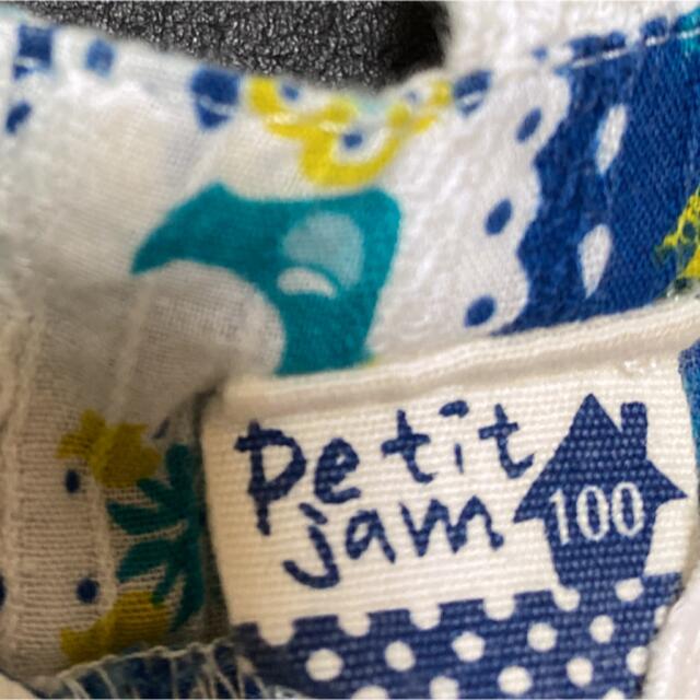 Petit jam(プチジャム)のプチジャム鳥さん柄チュニック キッズ/ベビー/マタニティのキッズ服女の子用(90cm~)(その他)の商品写真