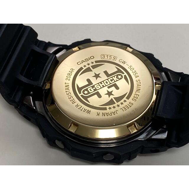 G-SHOCK/限定/電波ソーラー/GW-5035/時計/ゴールド/オリジン/黒