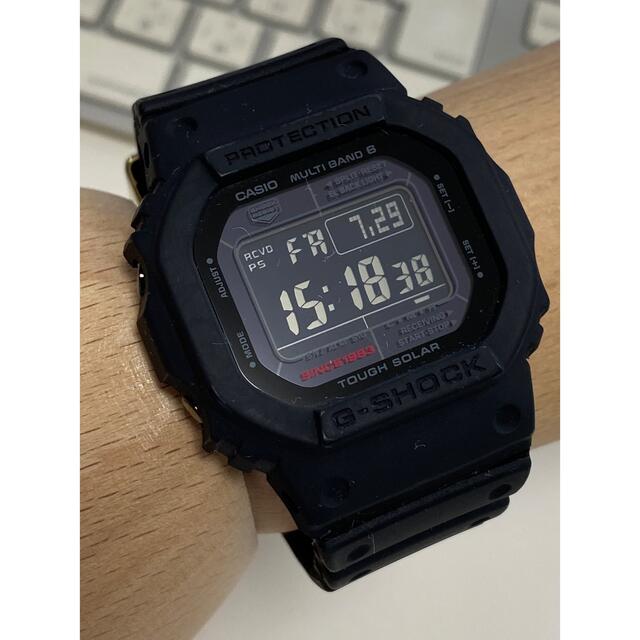 G-SHOCK/限定/電波ソーラー/GW-5035/時計/ゴールド/オリジン/黒