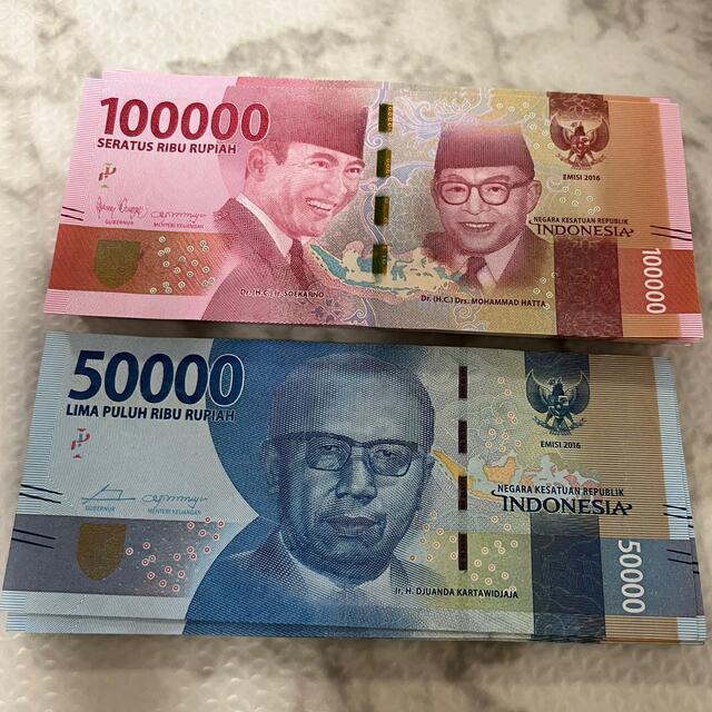 インドネシアルピア　1,110万ルピア貨幣