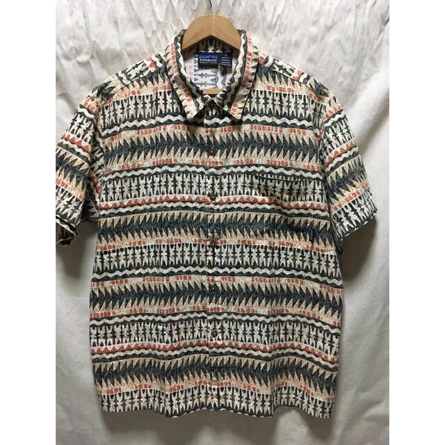 最新入荷】 patagonia - 美品 patagonia ネイティブ AC シャツ S97 柄