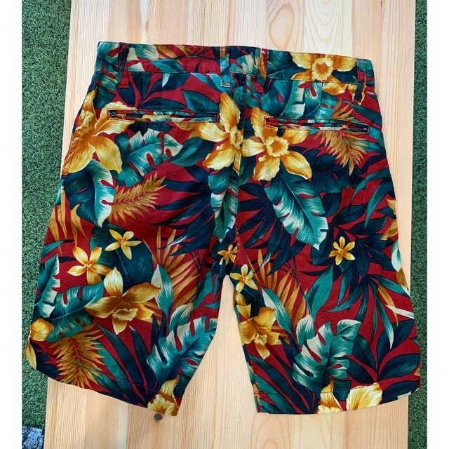 CALEE(キャリー)のCALEE HAWAIIAN PATTERN/ショートパンツ/M/コットン/花柄 メンズのパンツ(ショートパンツ)の商品写真