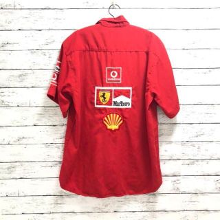 2022新作 Pre Autumn 激レア◇マルボロ フェラーリ F1 シャツ 希少 赤