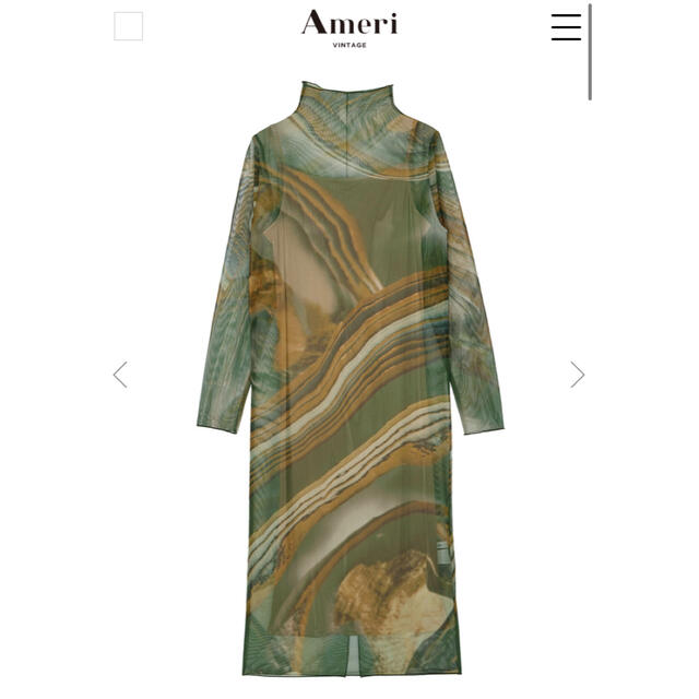 Ameri VINTAGE   Ameri VINTAGECROOKED STRATUM DRESSの通販 by