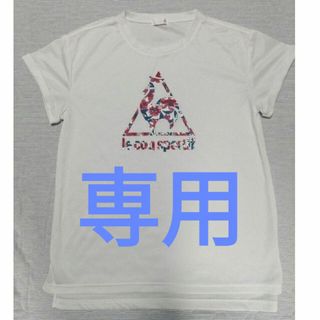 ルコックスポルティフ(le coq sportif)のle coq sportif ルコックスポルティフ レディース半袖Tシャツ 白(Tシャツ(半袖/袖なし))