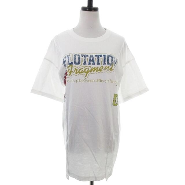 アズノウアズ ピンキー Tシャツ カットソー 五分袖 クルーネック 薄手 白 黄 | フリマアプリ ラクマ