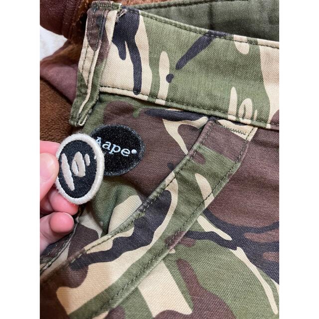 A BATHING APE(アベイシングエイプ)のA BATHING APE BAPE AAPE CAMO CARGO PANT  メンズのパンツ(ワークパンツ/カーゴパンツ)の商品写真