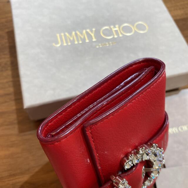 極美品！ ☆ジミーチュウ☆ JIMMY CHOO ミニ財布 三つ折り財布