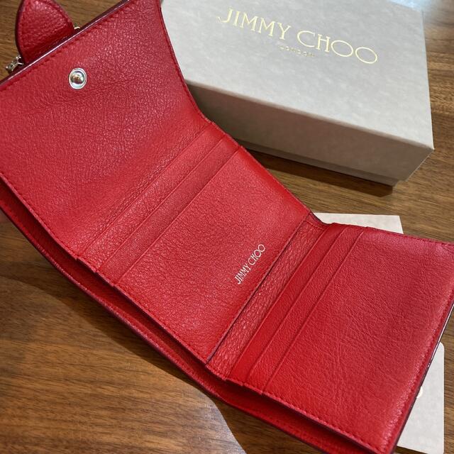 極美品！ ☆ジミーチュウ☆ JIMMY CHOO ミニ財布 三つ折り財布