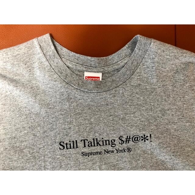 Supreme(シュプリーム)のSupreme Still Talking Tee ヘザーグレー L メンズのトップス(Tシャツ/カットソー(半袖/袖なし))の商品写真