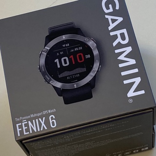 GARMIN - ガーミン Fenix 6 ブラック マルチスポーツ対応 GPSウォッチ
