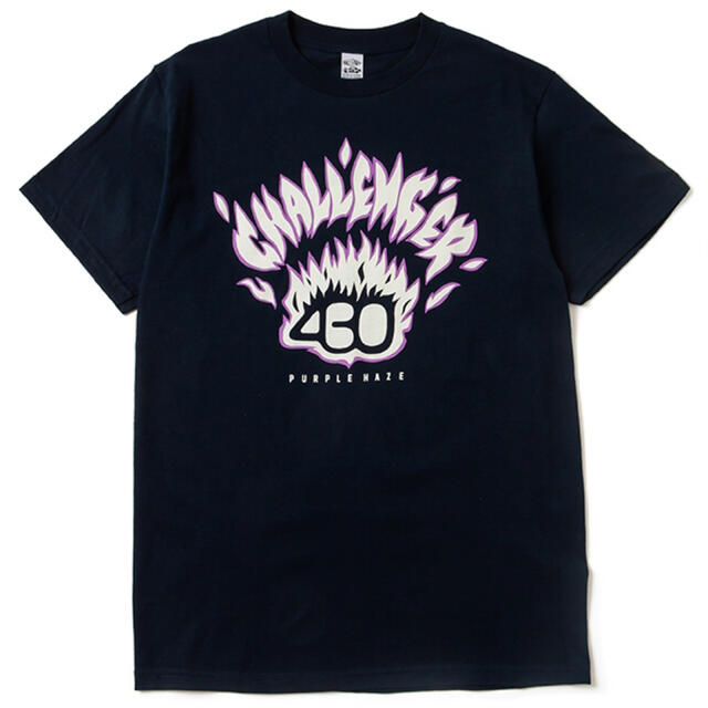 定価以下 チャレンジャー ‼️ 430 新作 Tシャツ L ネイビー メンズのトップス(Tシャツ/カットソー(半袖/袖なし))の商品写真