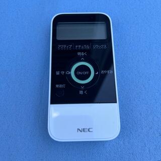 エヌイーシー(NEC)のNEC照明器具用リモコンRE0101(天井照明)